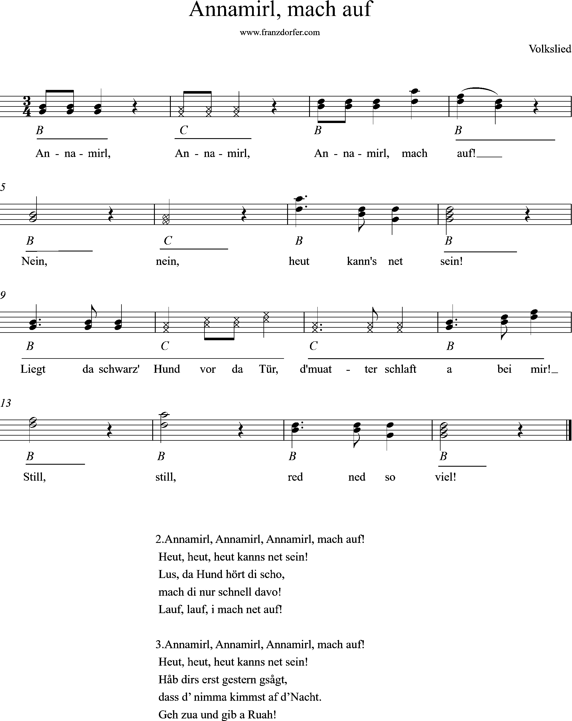 Griffschrift, annamirl, ziach